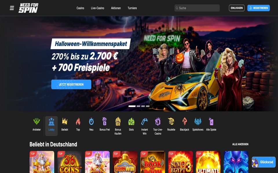 Need for Spin Casino