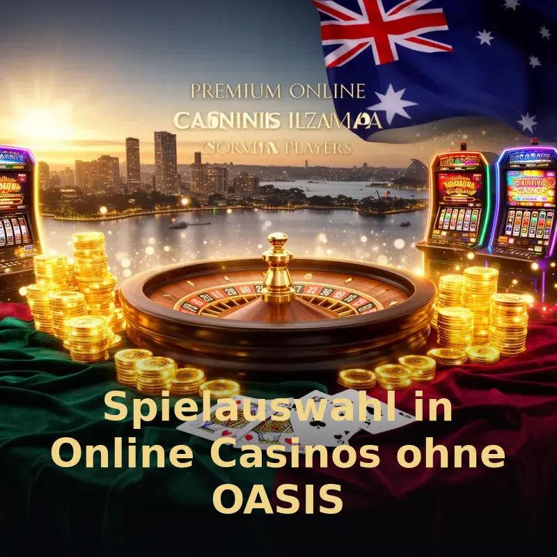 Spielauswahl in Online Casinos ohne OASIS